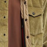Gelt Corduroy Down Shirt Jacket