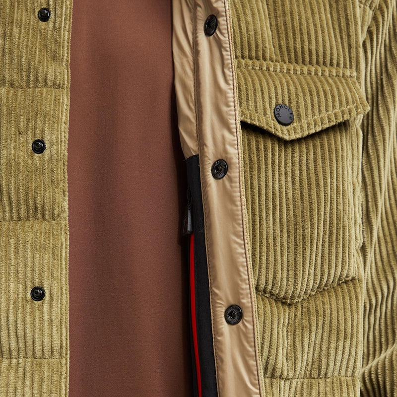 Gelt Corduroy Down Shirt Jacket