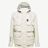 Spur Hooded Linen & Cotton Field Jacket