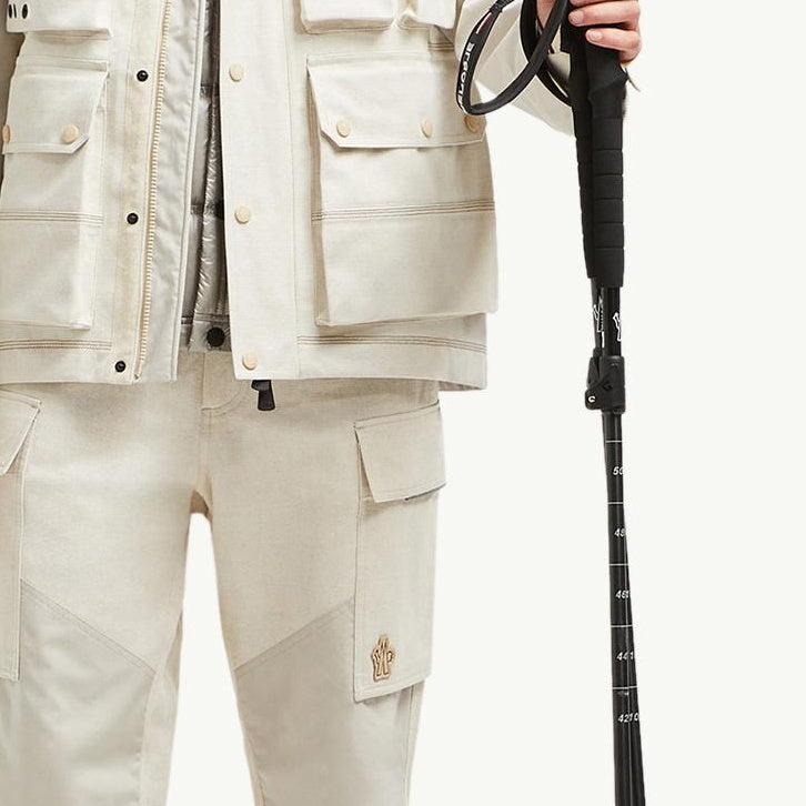 Spur Hooded Linen & Cotton Field Jacket