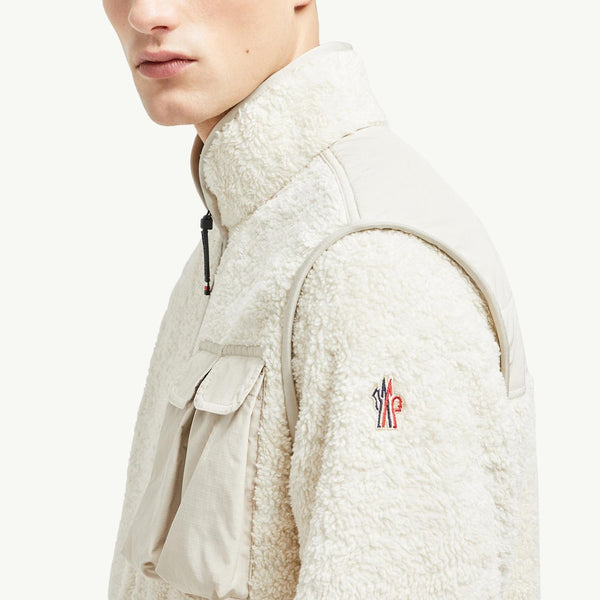 Padded Teddy Zip-Up Sweatshirt