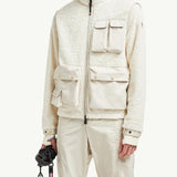 Padded Teddy Zip-Up Sweatshirt