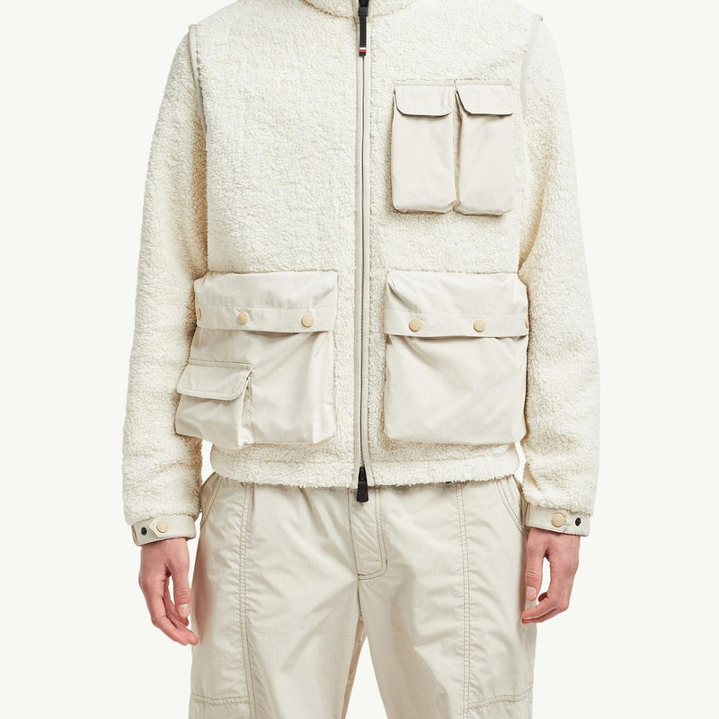 Padded Teddy Zip-Up Sweatshirt