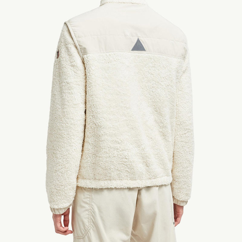 Padded Teddy Zip-Up Sweatshirt