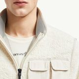 Padded Teddy Zip-Up Sweatshirt