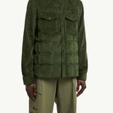 Gelt Corduroy Down Shirt Jacket