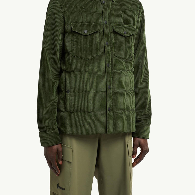 Gelt Corduroy Down Shirt Jacket