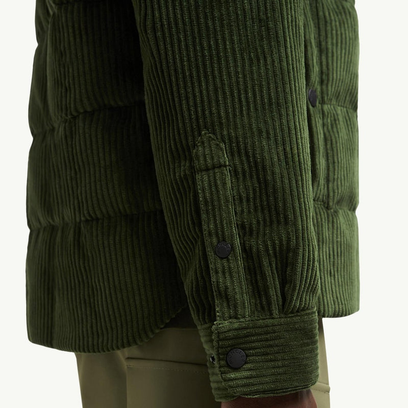 Gelt Corduroy Down Shirt Jacket