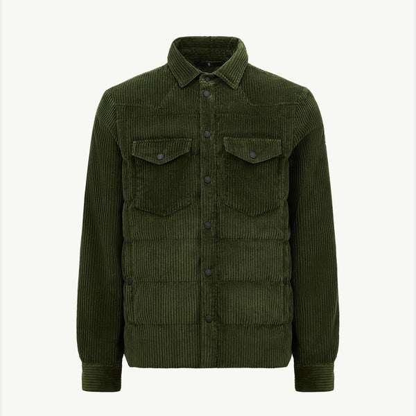 Gelt Corduroy Down Shirt Jacket