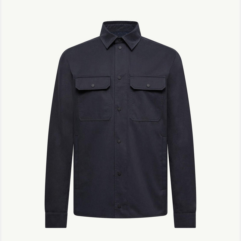 Cotton Gabardine Long Sleeve Shirt