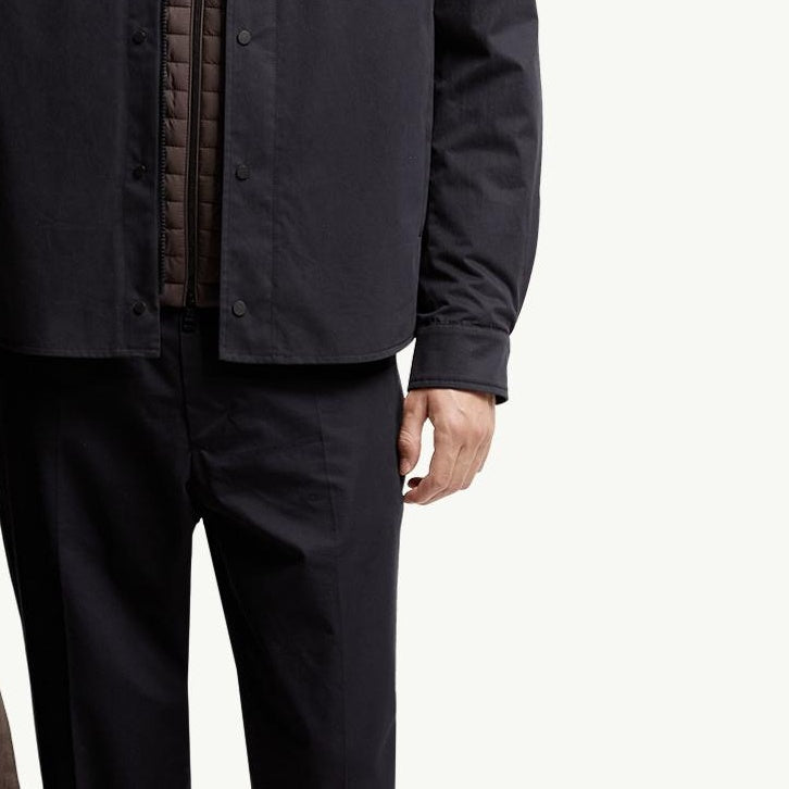 Cotton Gabardine Long Sleeve Shirt