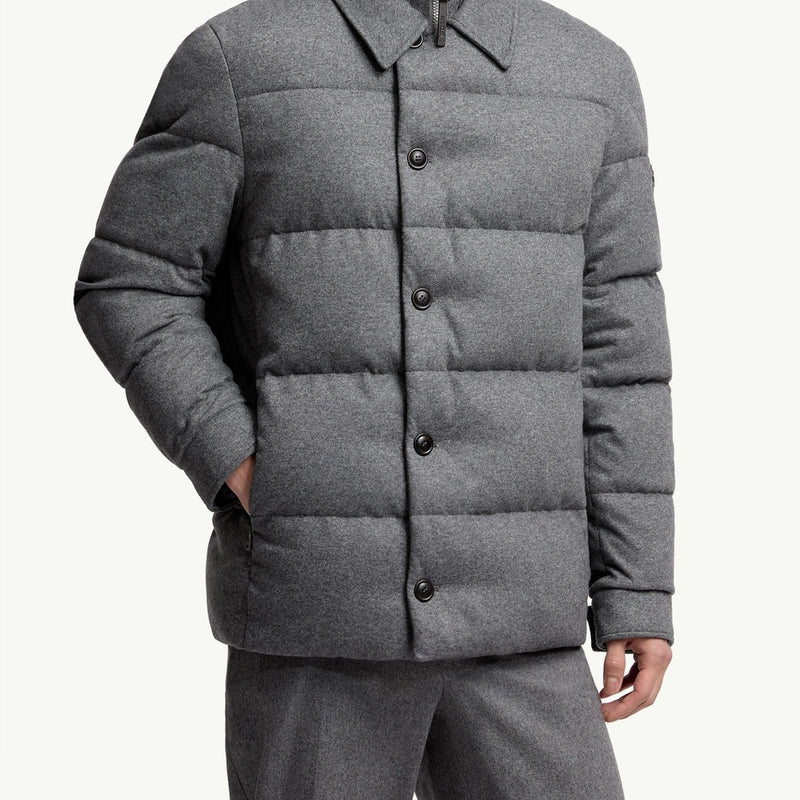 Pres Cashmere Blend Down Shirt Jacket