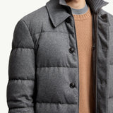Pres Cashmere Blend Down Shirt Jacket