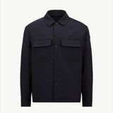 Wool Gabardine Long Sleeve Shirt