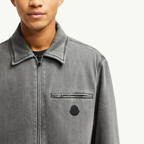 Acate Padded Denim Shirt Jacket