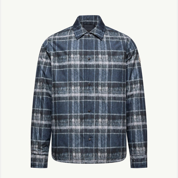 Check Padded Shirt Jacket