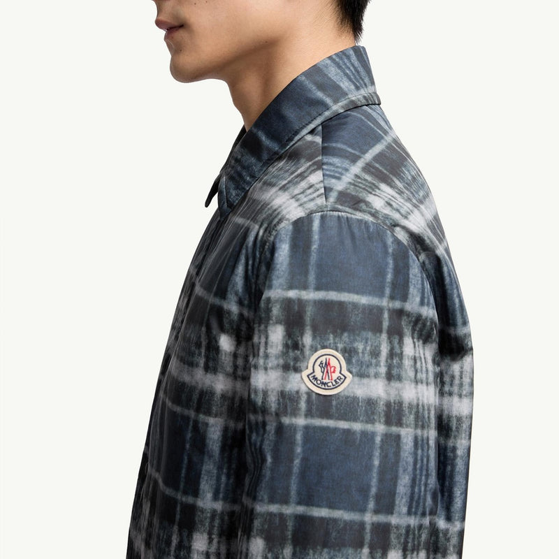 Check Padded Shirt Jacket