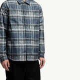 Check Padded Shirt Jacket