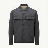 Wool Gabardine Long Sleeve Shirt
