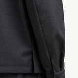 Wool Gabardine Long Sleeve Shirt