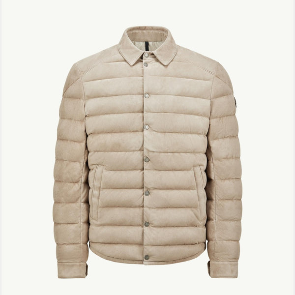 Etale Suede Down Shirt Jacket