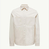 Cotton Gabardine Shirt Jacket