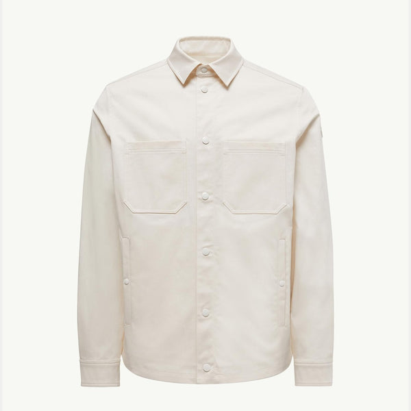 Cotton Gabardine Shirt Jacket