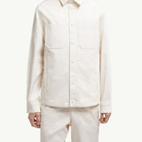 Cotton Gabardine Shirt Jacket