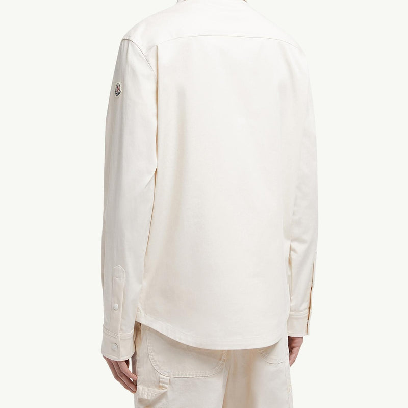 Cotton Gabardine Shirt Jacket