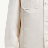 Cotton Gabardine Shirt Jacket