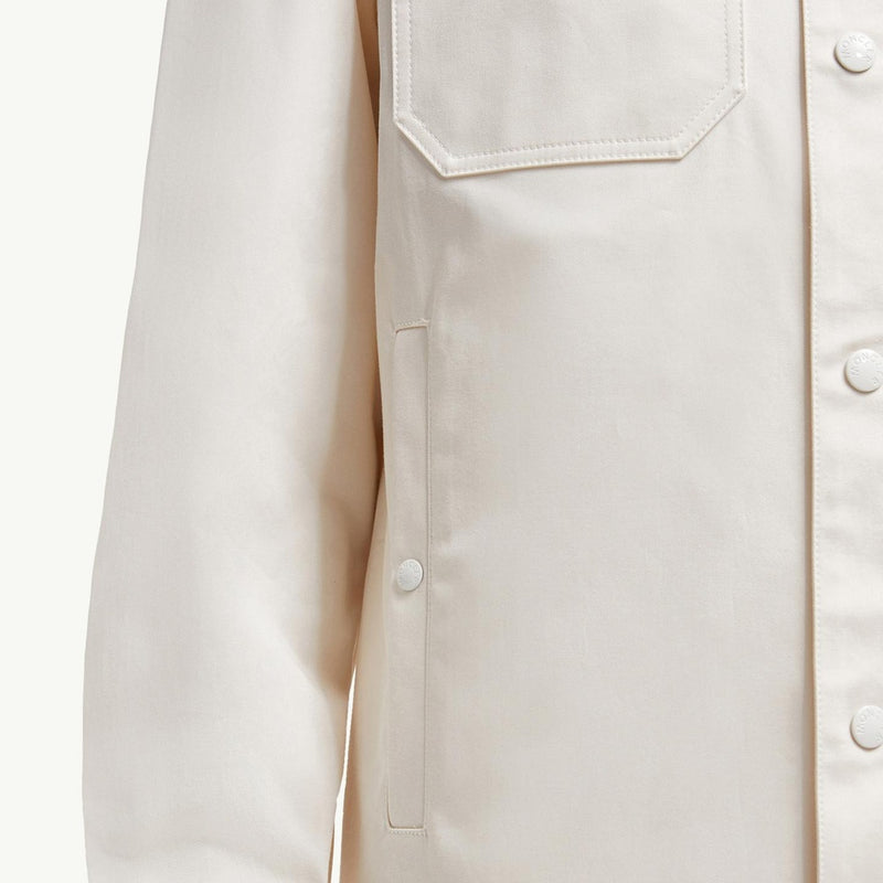 Cotton Gabardine Shirt Jacket
