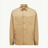 Cotton Gabardine Shirt Jacket
