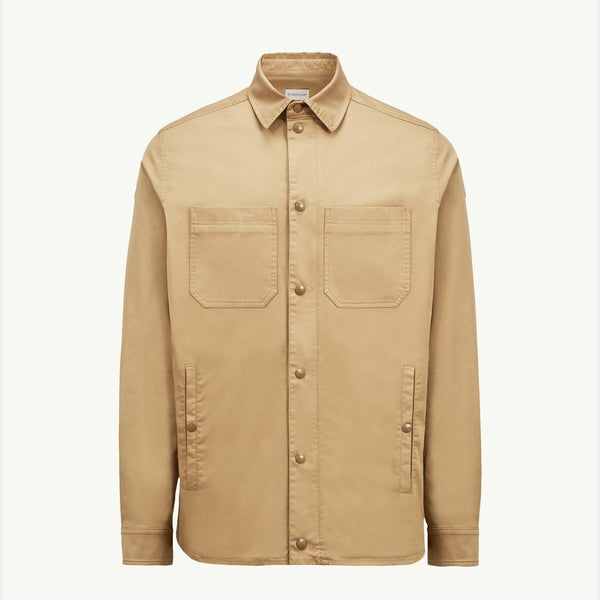Cotton Gabardine Shirt Jacket