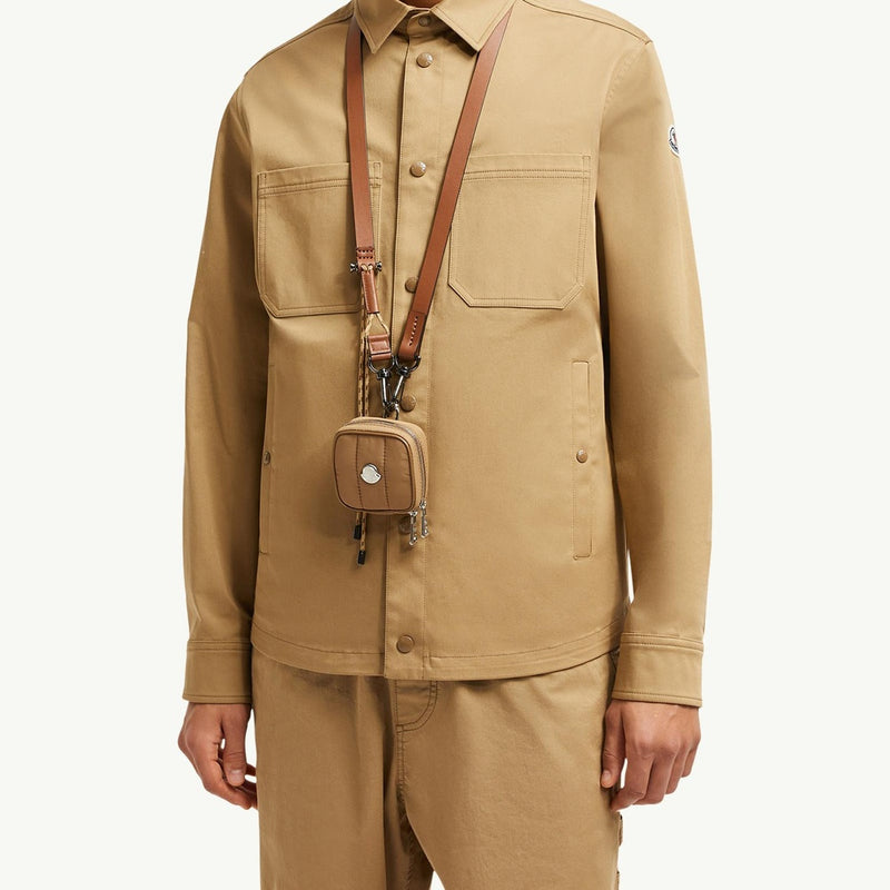 Cotton Gabardine Shirt Jacket