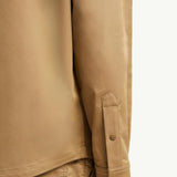 Cotton Gabardine Shirt Jacket