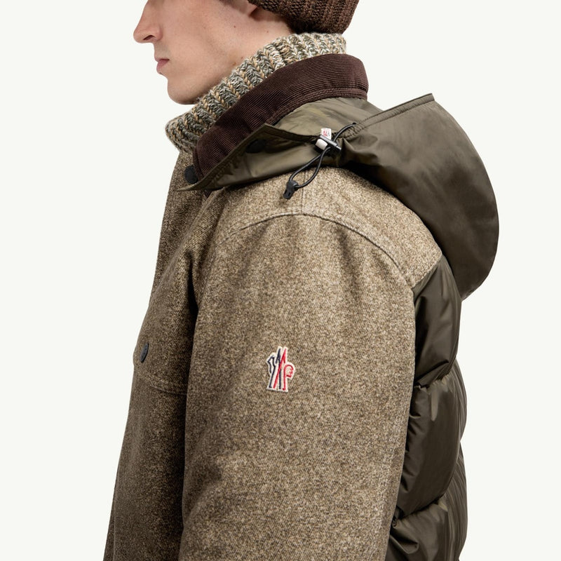 Kalinzu Cotton Moleskin Short Down Jacket