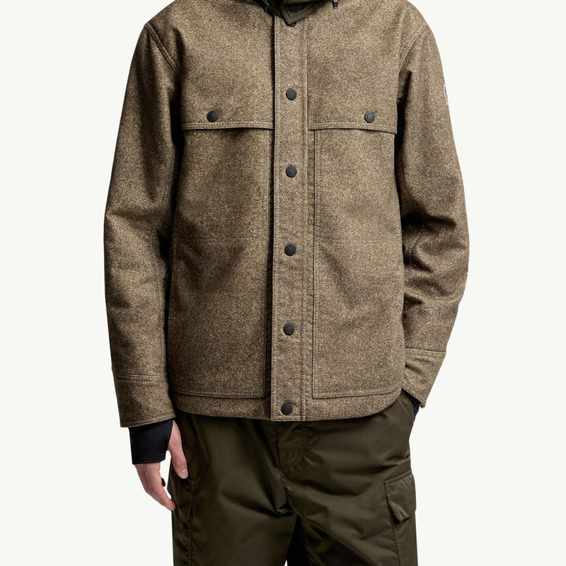 Kalinzu Cotton Moleskin Short Down Jacket