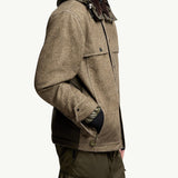 Kalinzu Cotton Moleskin Short Down Jacket