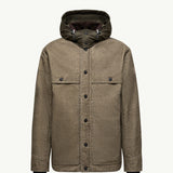 Kalinzu Cotton Moleskin Short Down Jacket