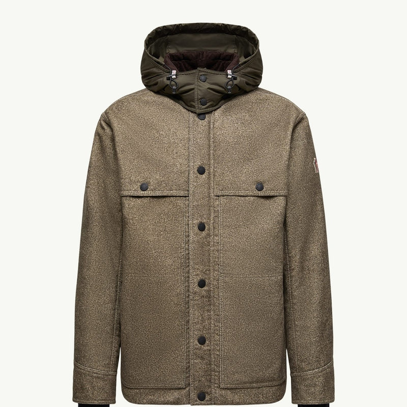 Kalinzu Cotton Moleskin Short Down Jacket