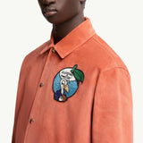 Moncler x Gilga Farm  Navel Suede Shirt Jacket