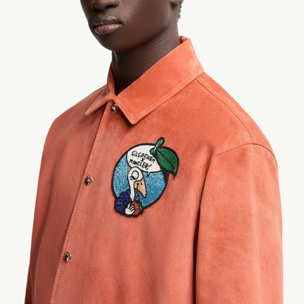 Moncler x Gilga Farm  Navel Suede Shirt Jacket