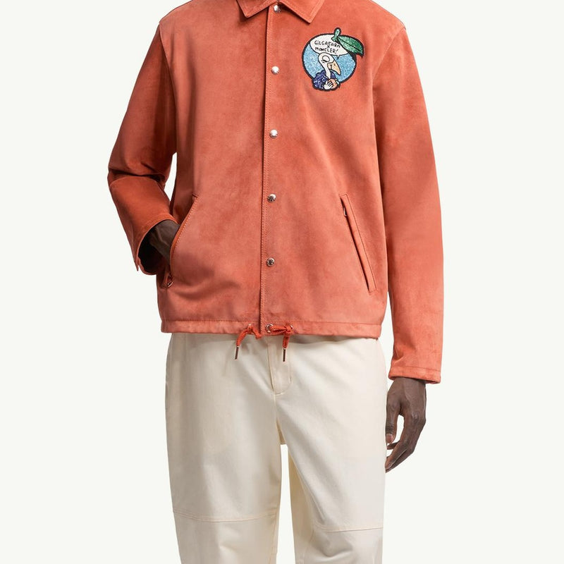 Moncler x Gilga Farm  Navel Suede Shirt Jacket
