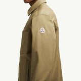 Cotton Gabardine Shirt Jacket
