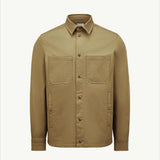 Cotton Gabardine Shirt Jacket