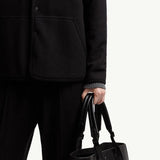 Wool Bouclé Shirt Jacket