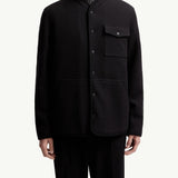 Wool Bouclé Shirt Jacket