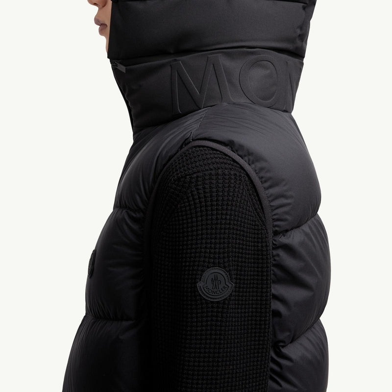 Guersac Diagonal-Quilted Hooded Down Gilet