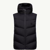 Guersac Diagonal-Quilted Hooded Down Gilet