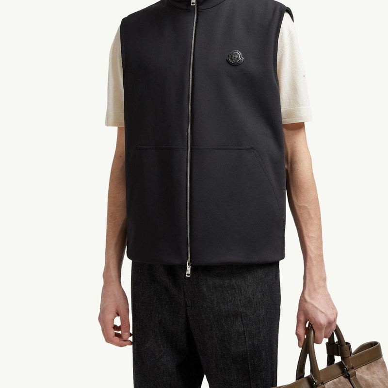 Reversible Padded Cotton Gilet